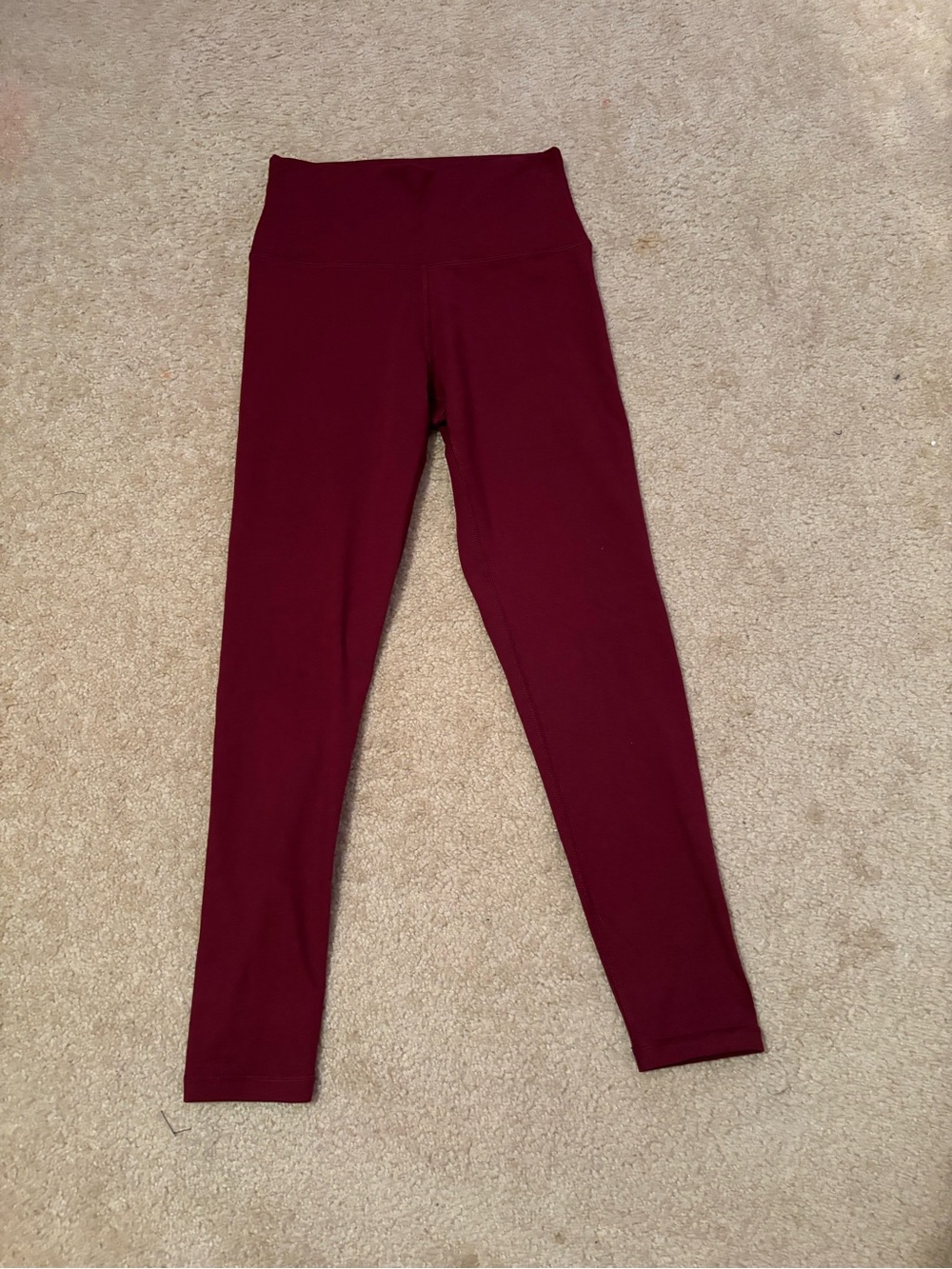 Women’s red aerie leggings